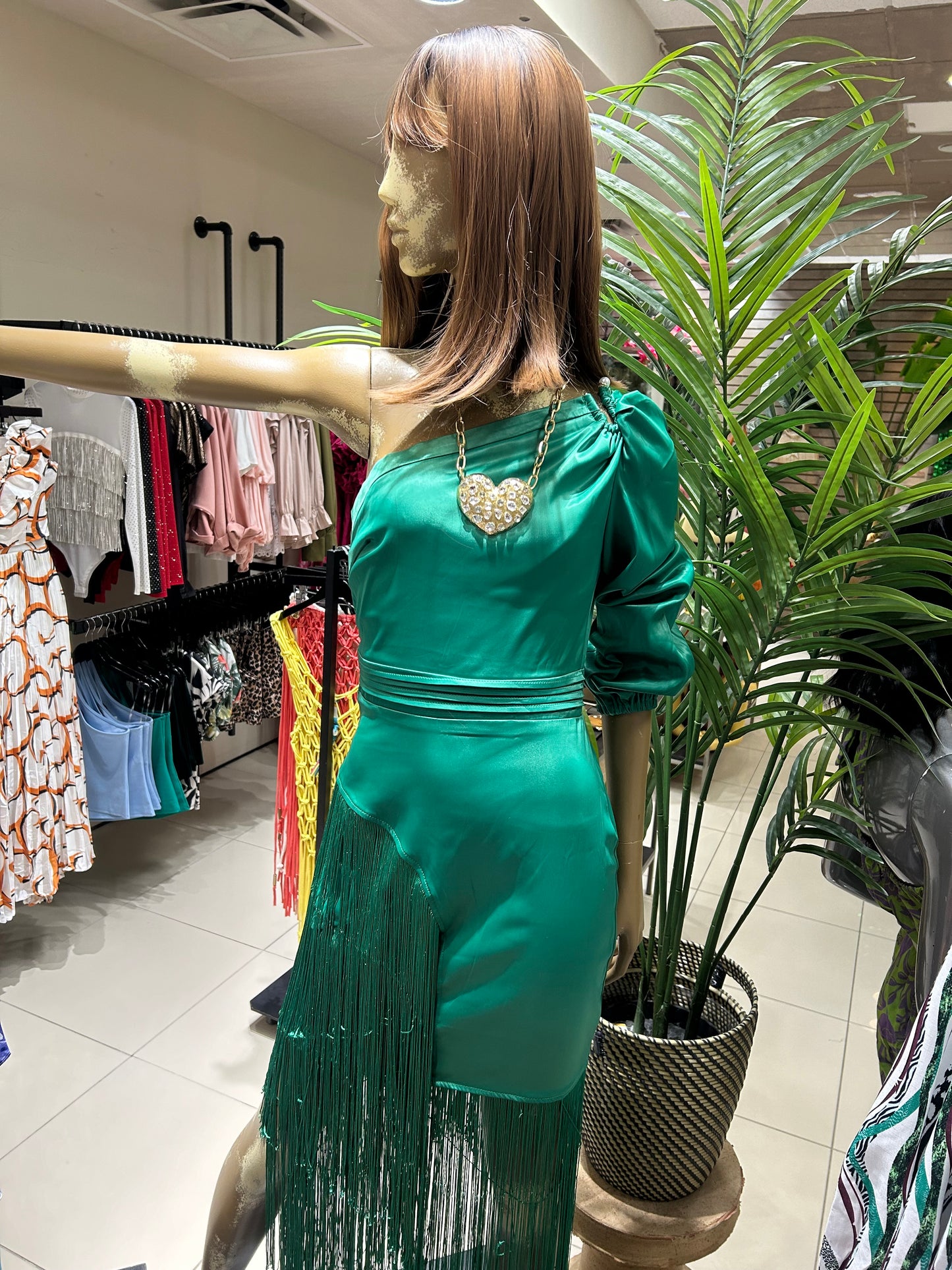 Elegant One Shoulder Dress