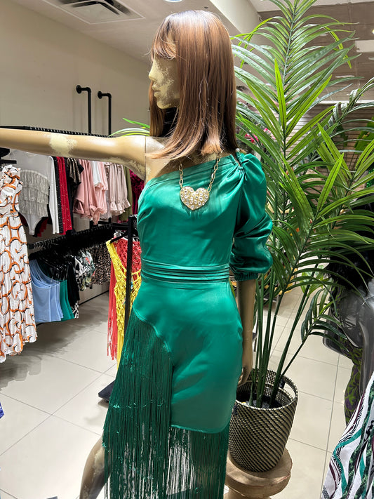 Elegant One Shoulder Dress