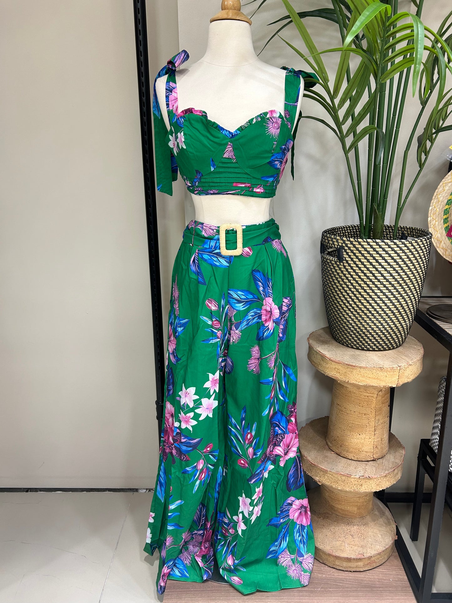 Green and Blue Print Set