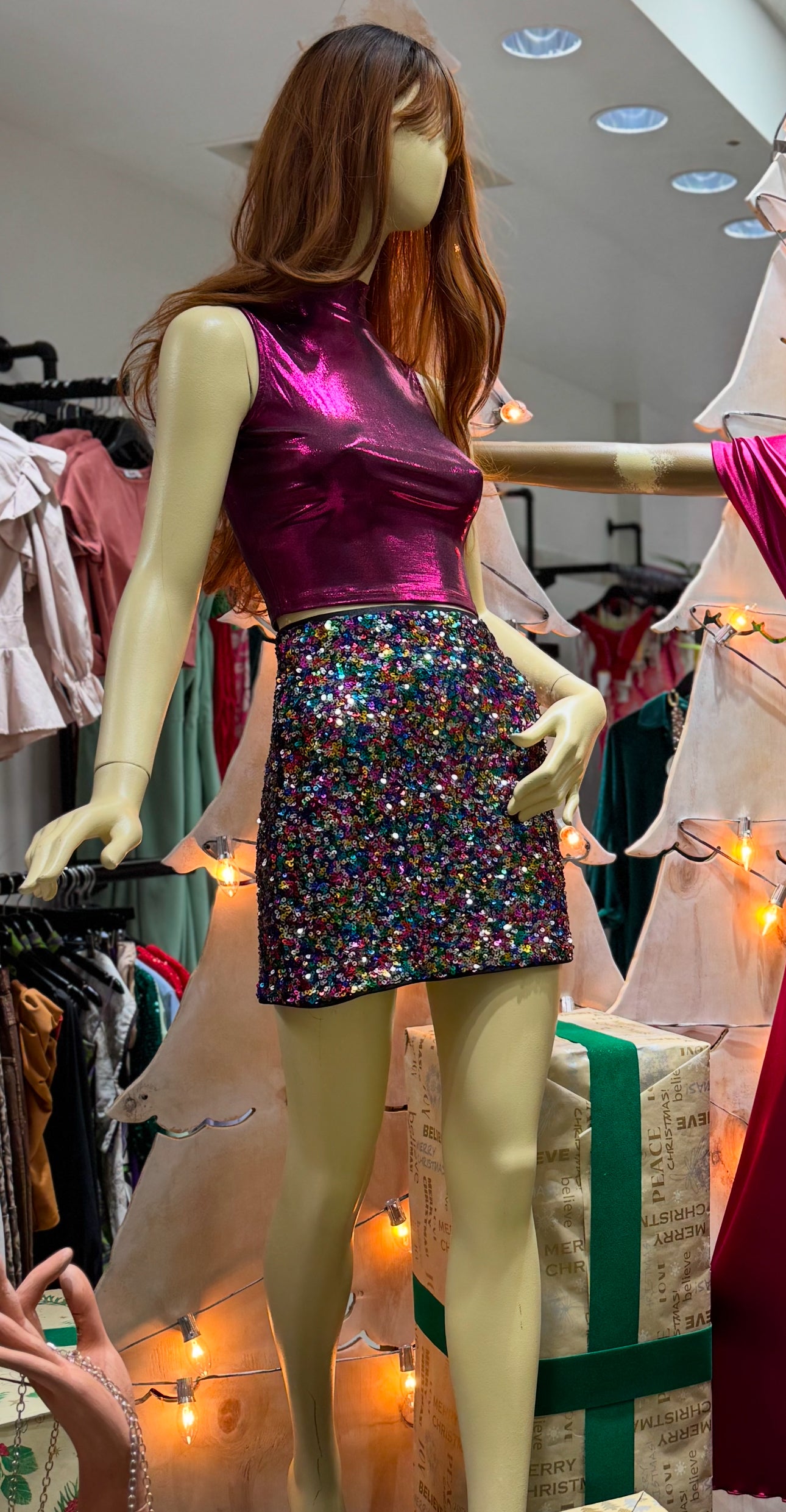 Print Crop Top