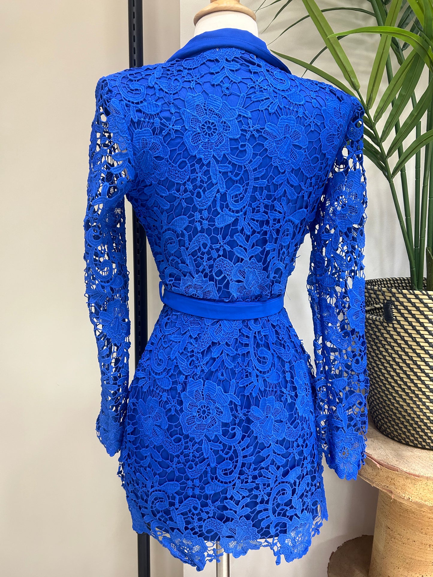 Royal Blazer Dress