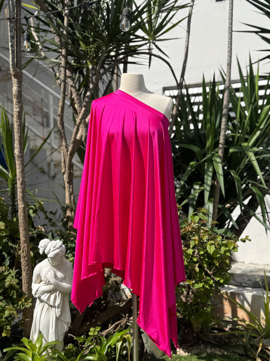 One Shoulder Tunic Top