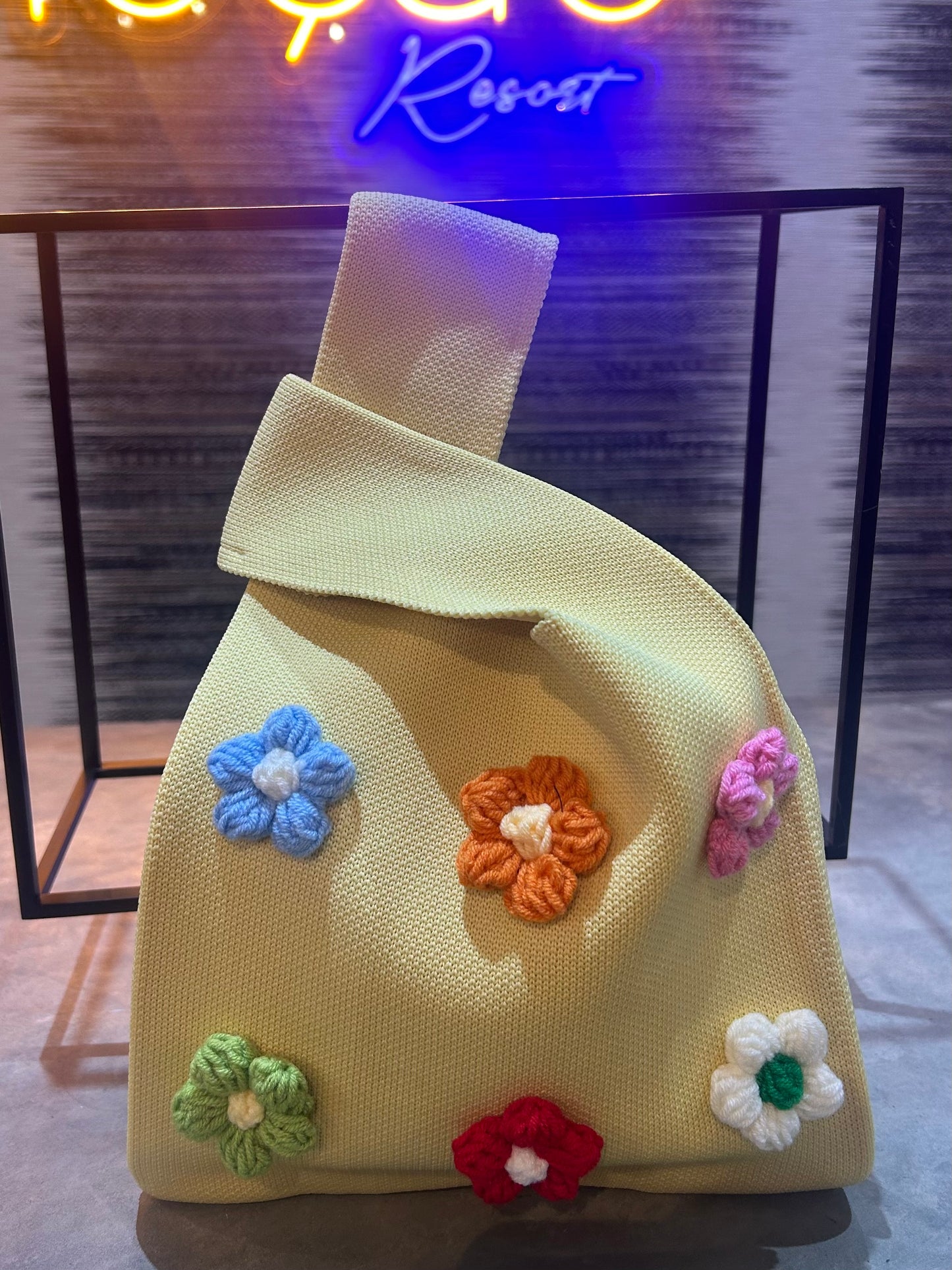 Cotton Flower Bag