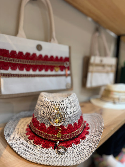 White and Red Set by Irma