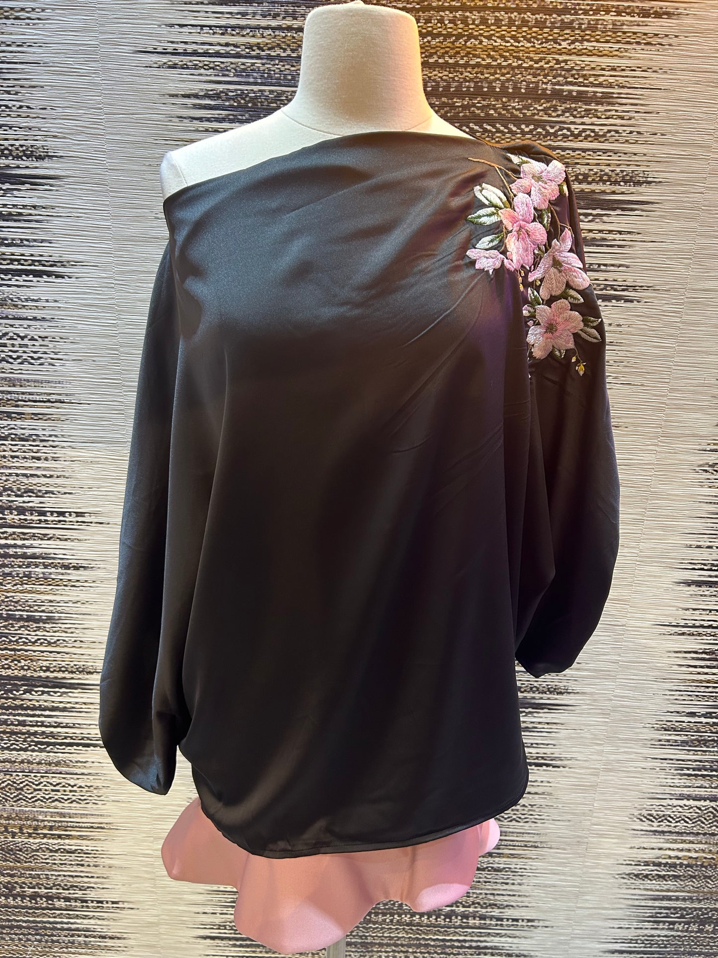 Floral Satin Top