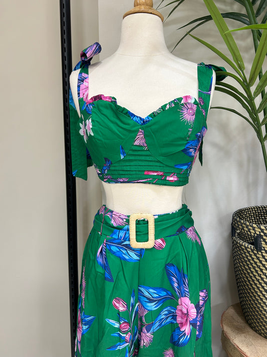 Green and Blue Print Set