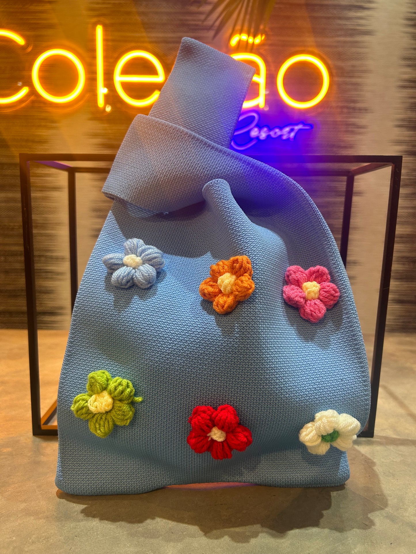 Cotton Flower Bag