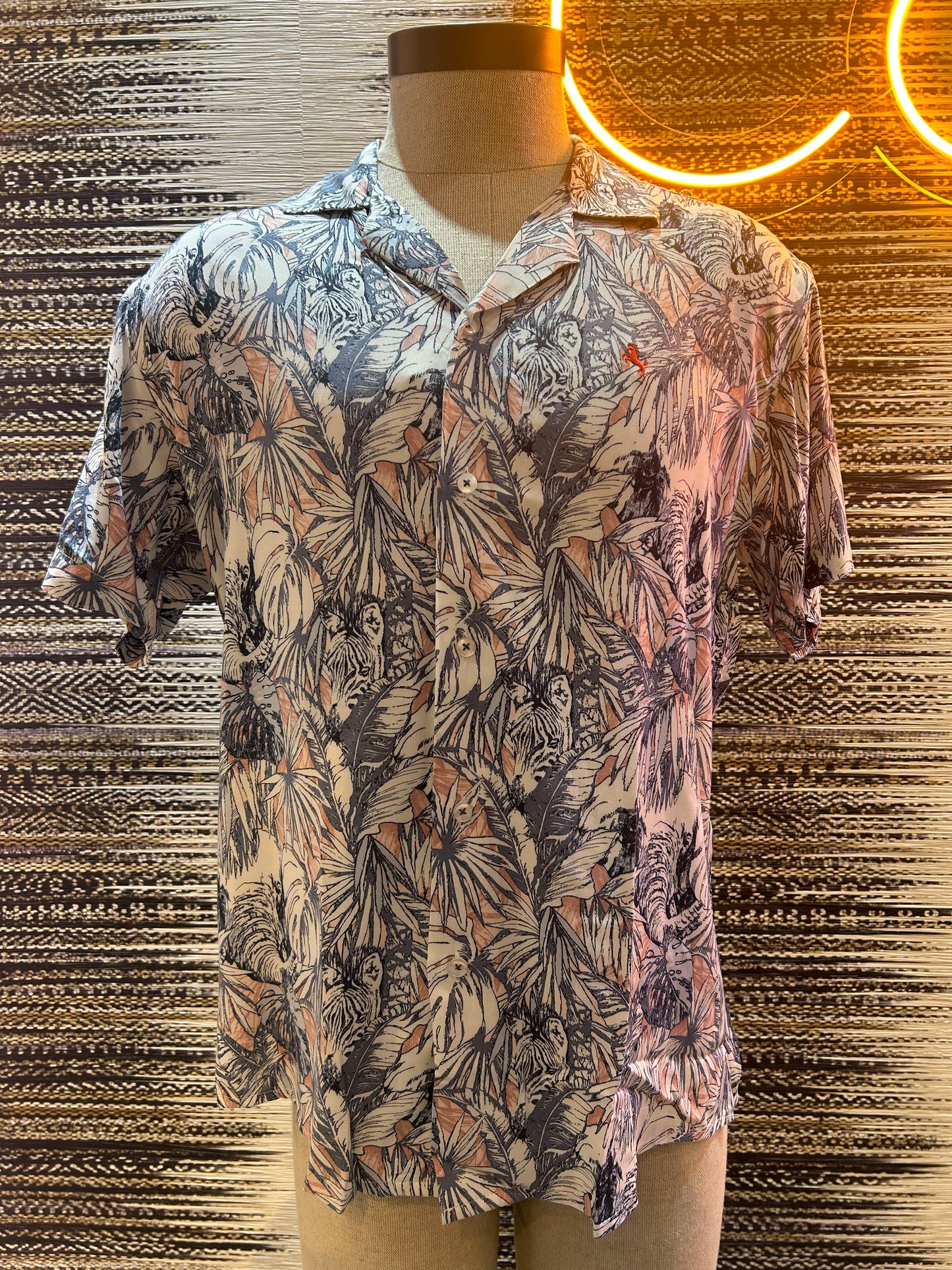 Boronea Blue/Peach Shirt