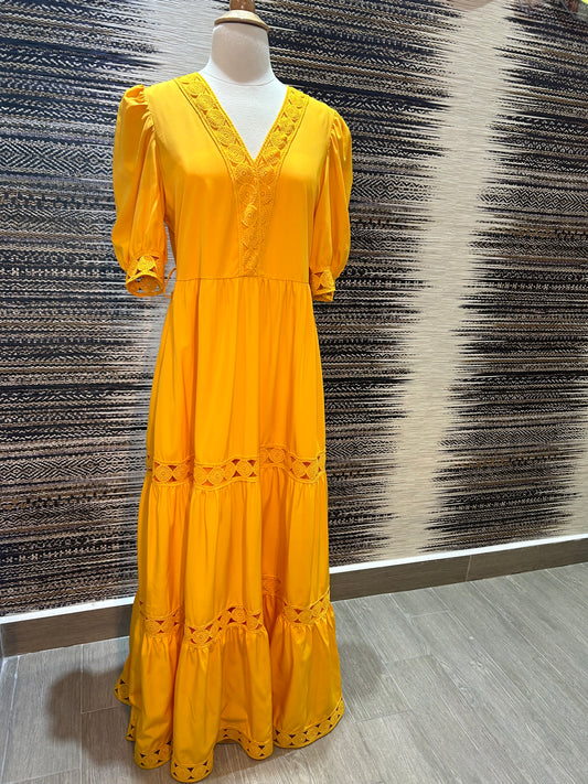 Maxi Yellow Dress