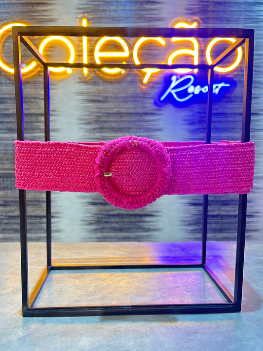 Pink Elastic Belt