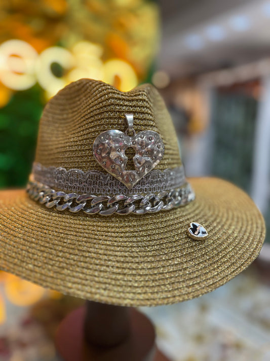 Gold and Silver Hat by Irma