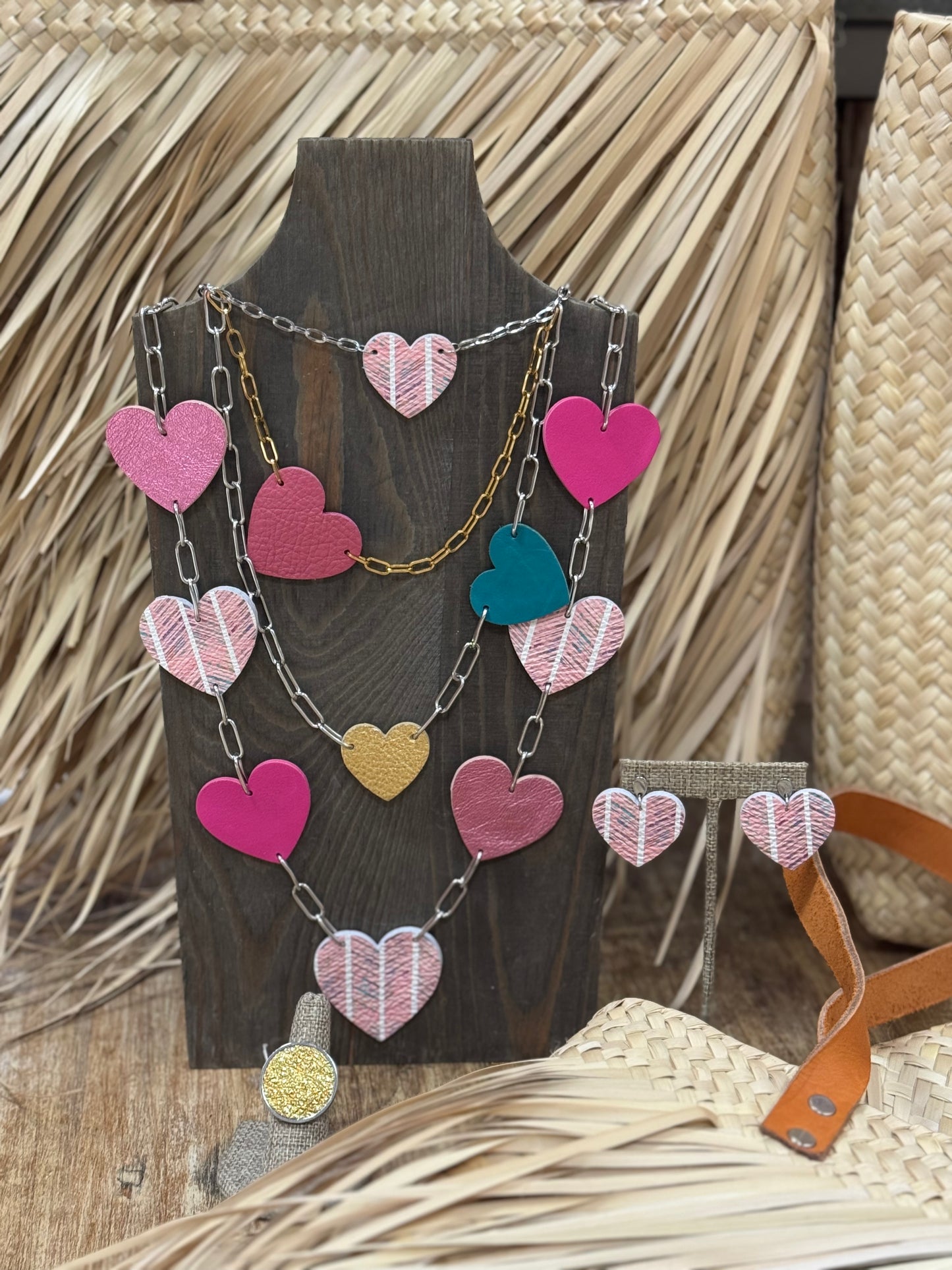 Heart Leather Necklace’s
