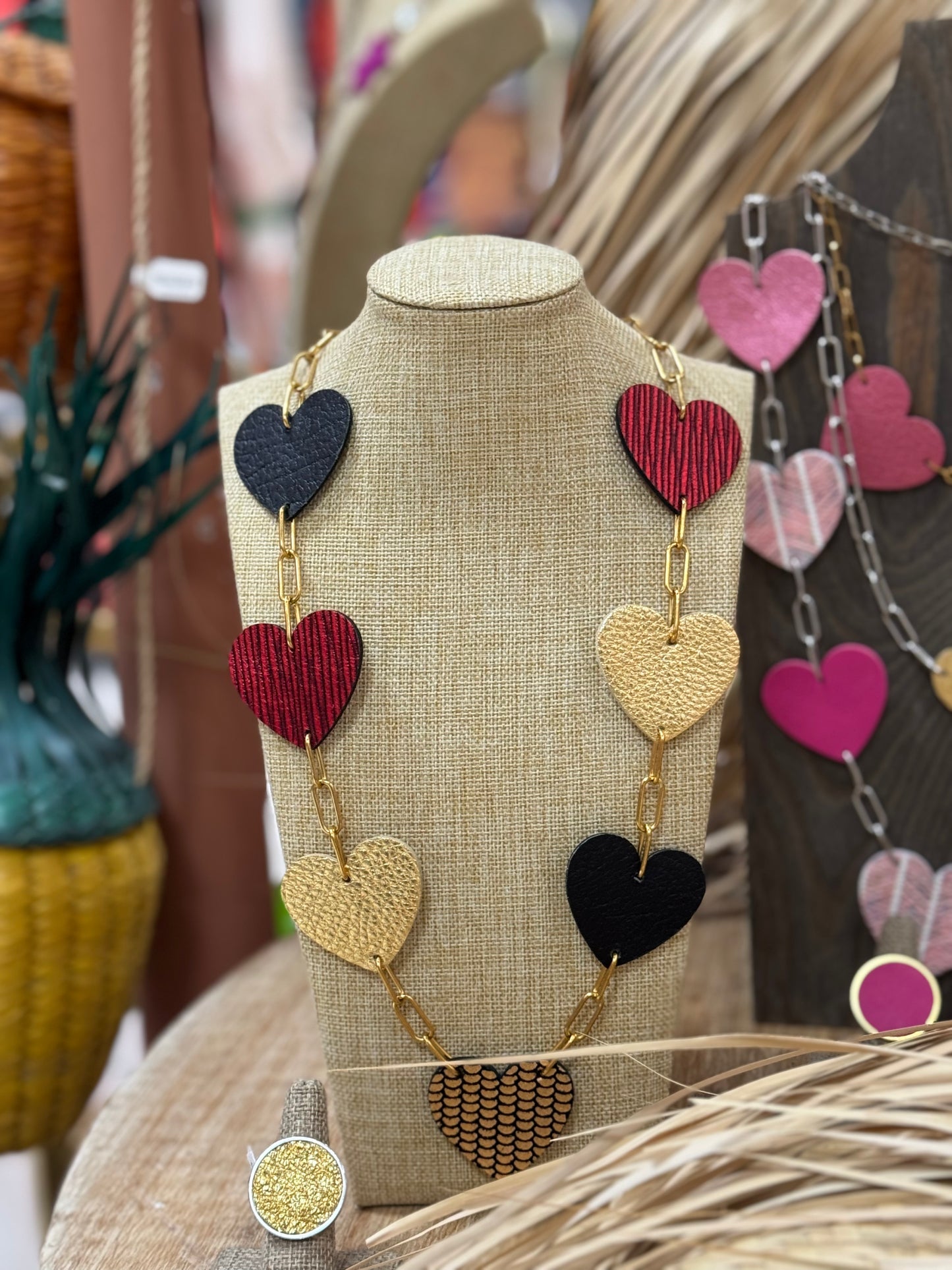 Heart Leather Necklace’s