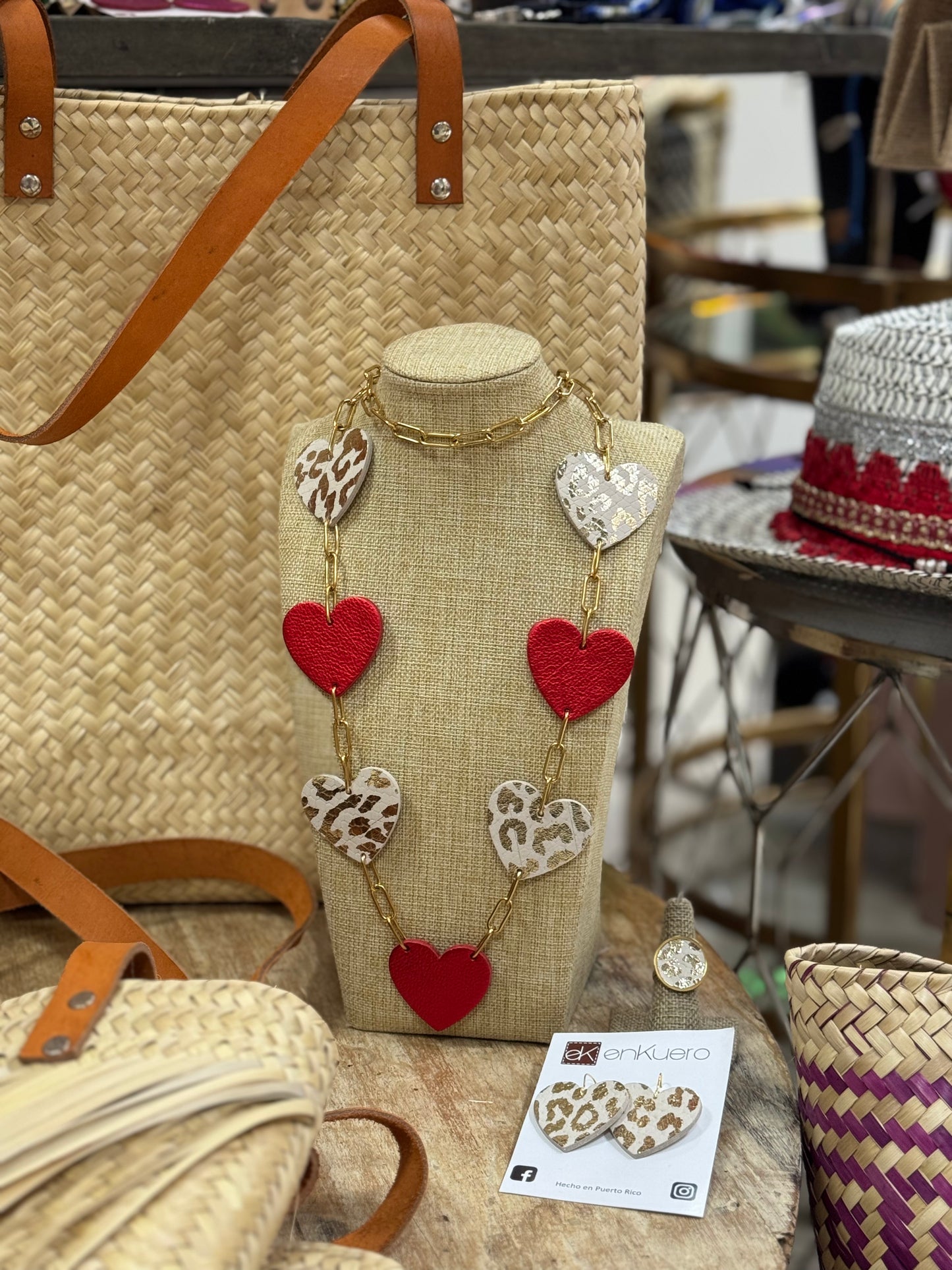 Heart Leather Necklace’s