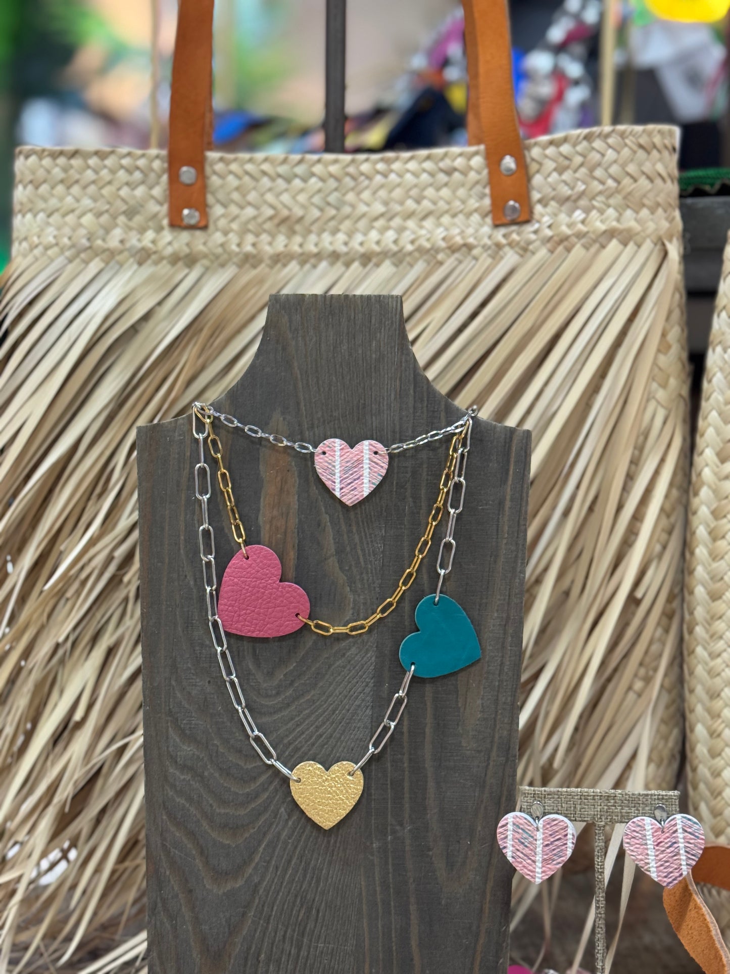 Heart Leather Necklace’s