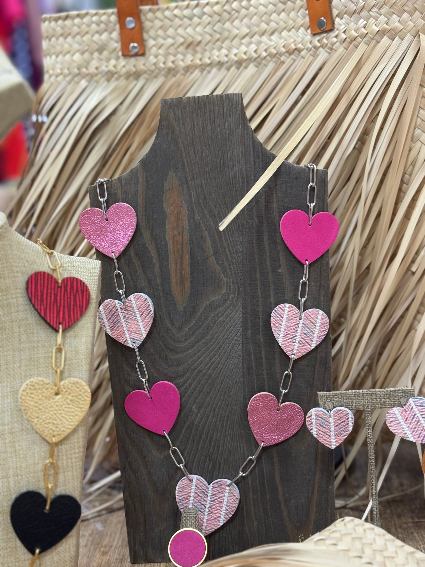 Heart Leather Necklace’s