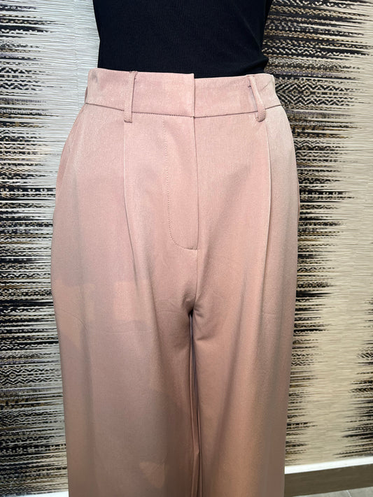 High Waist Silky Pants