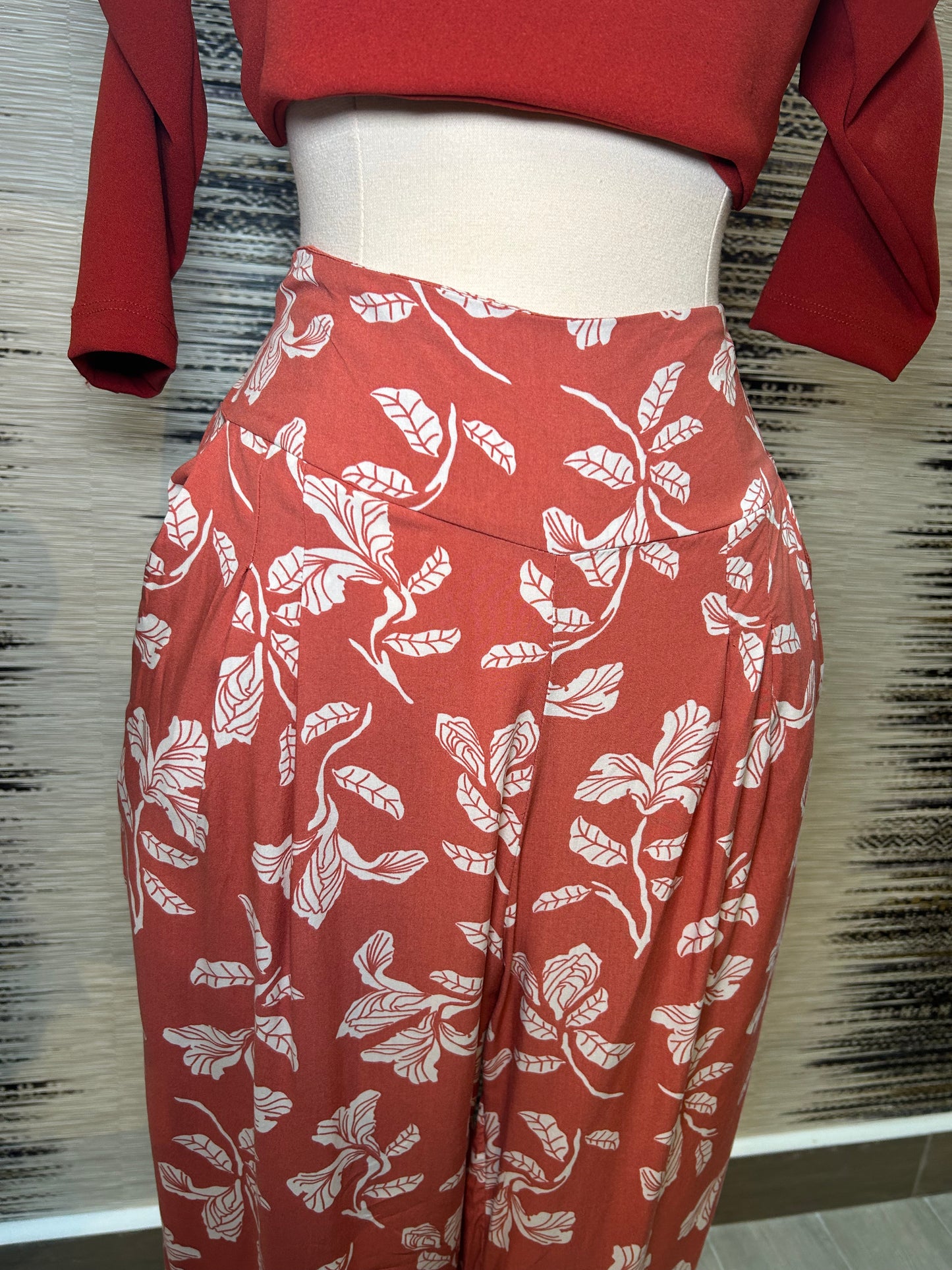 Boronea Coral Pants Terracota