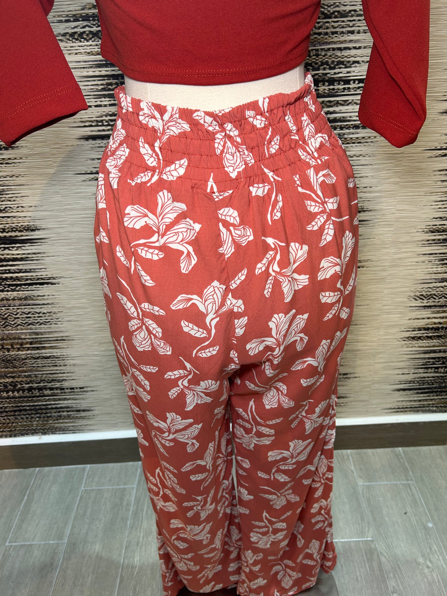 Boronea Coral Pants Terracota