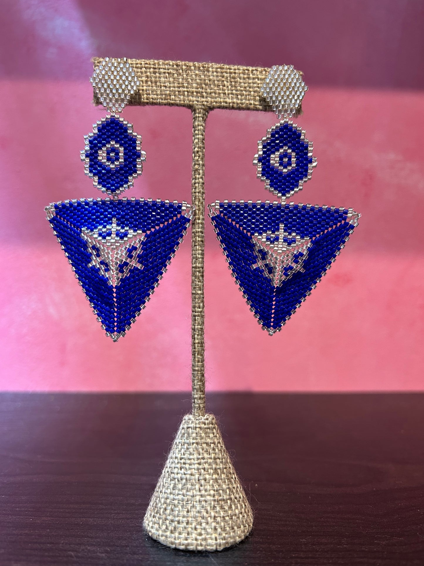 Blue Colombian Earrings