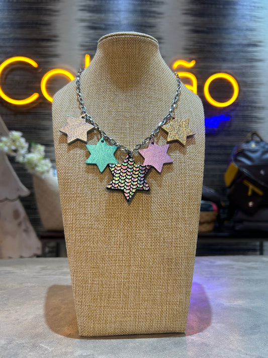 Short Leather Necklace