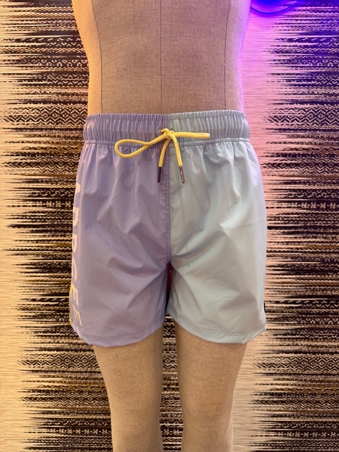 Color Block Swim Short