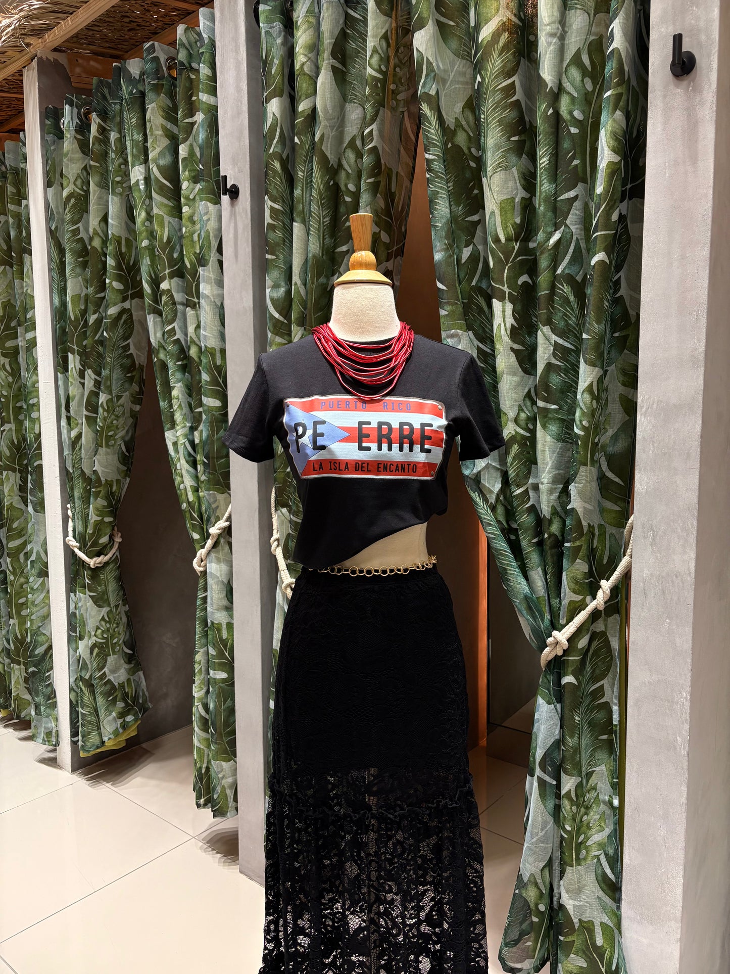 PE ERRE Black T Shirt